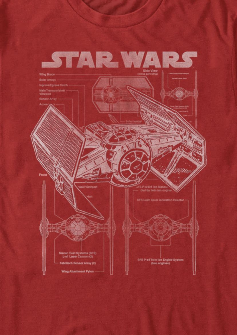 Tie Fighter Graphic T-Shirt