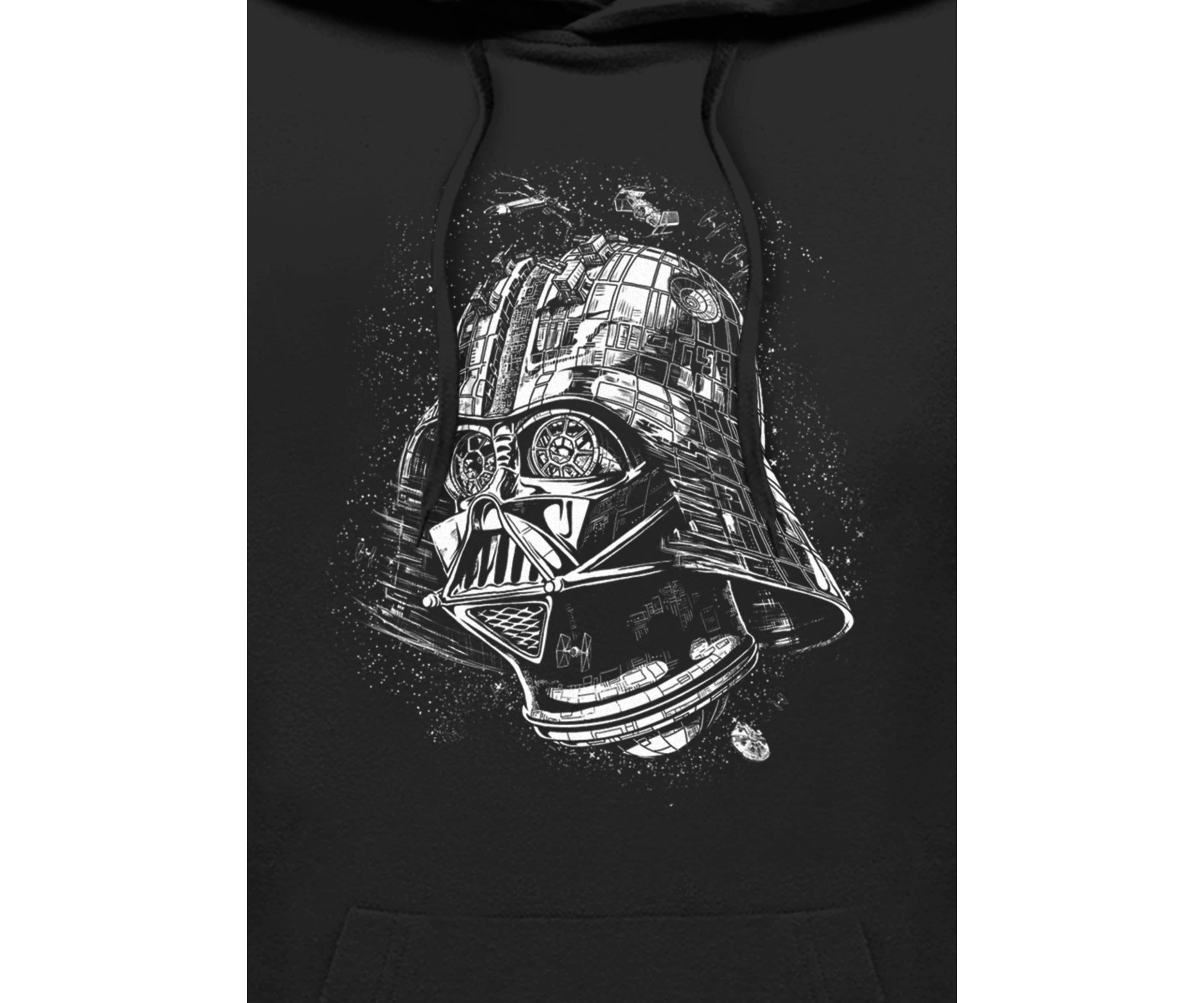Darth Vader Death Star Graphic Fleece Hoodie
