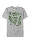Distressed Protect Our Forest Short-Sleeve Graphic T-Shirt