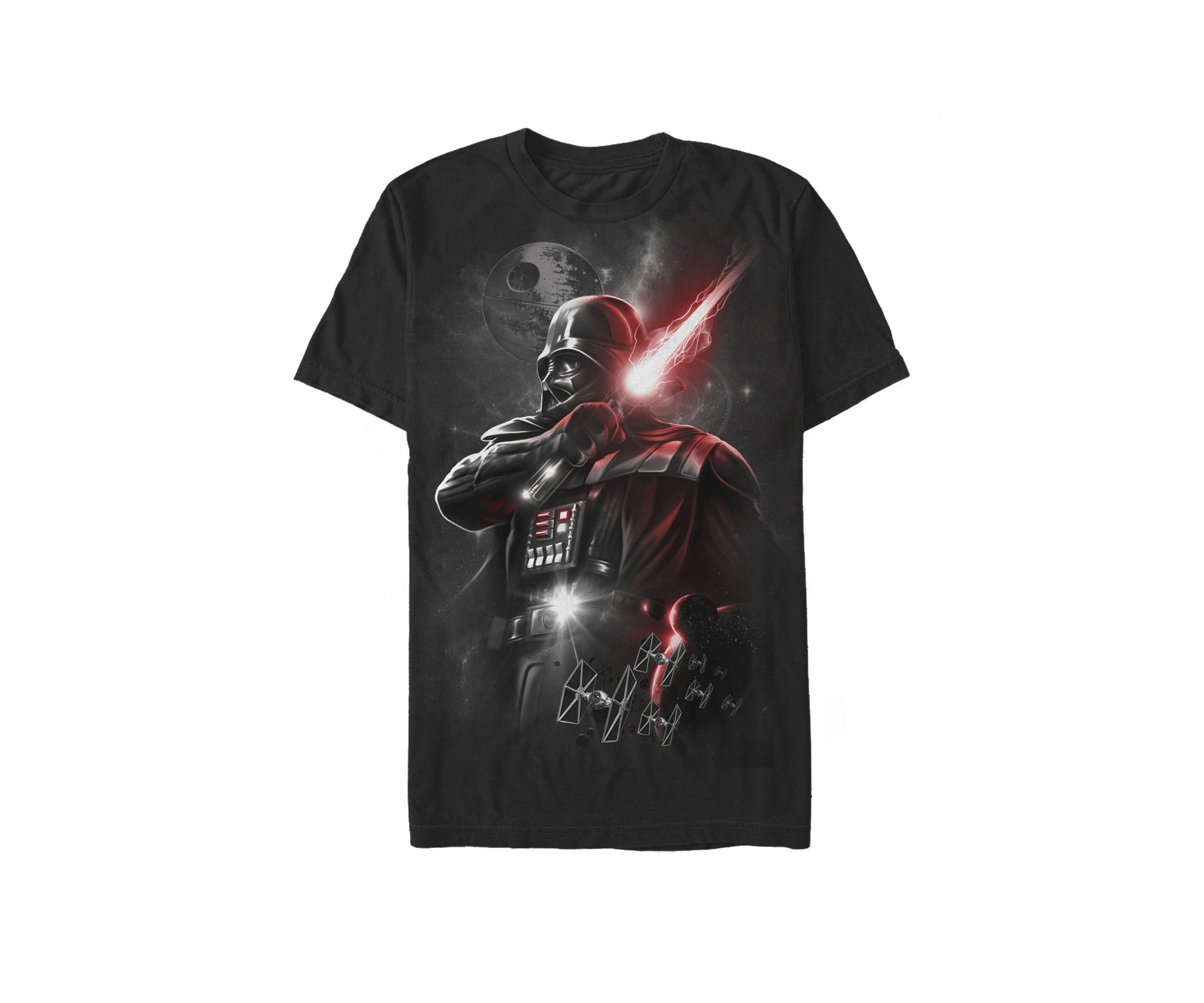 Darth Vader Lightsaber Portrait Short-Sleeve T-Shirt