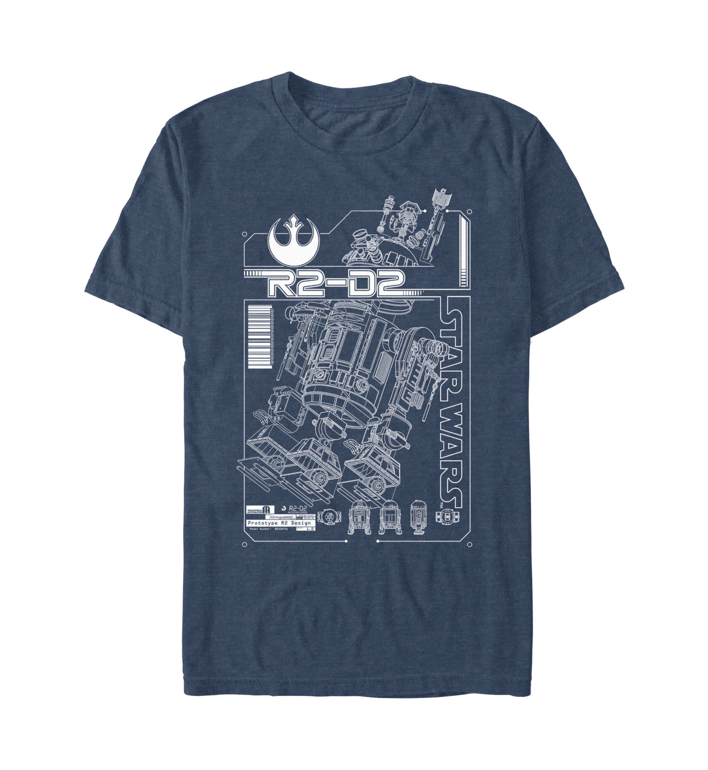 R2 Schematic Graphic T-Shirt