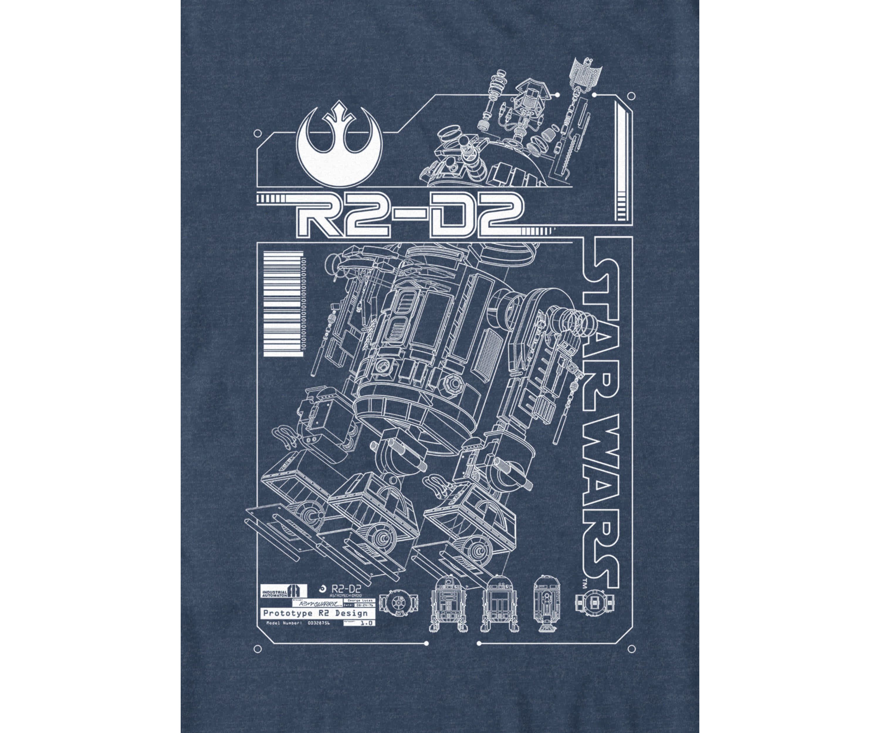 R2 Schematic Graphic T-Shirt