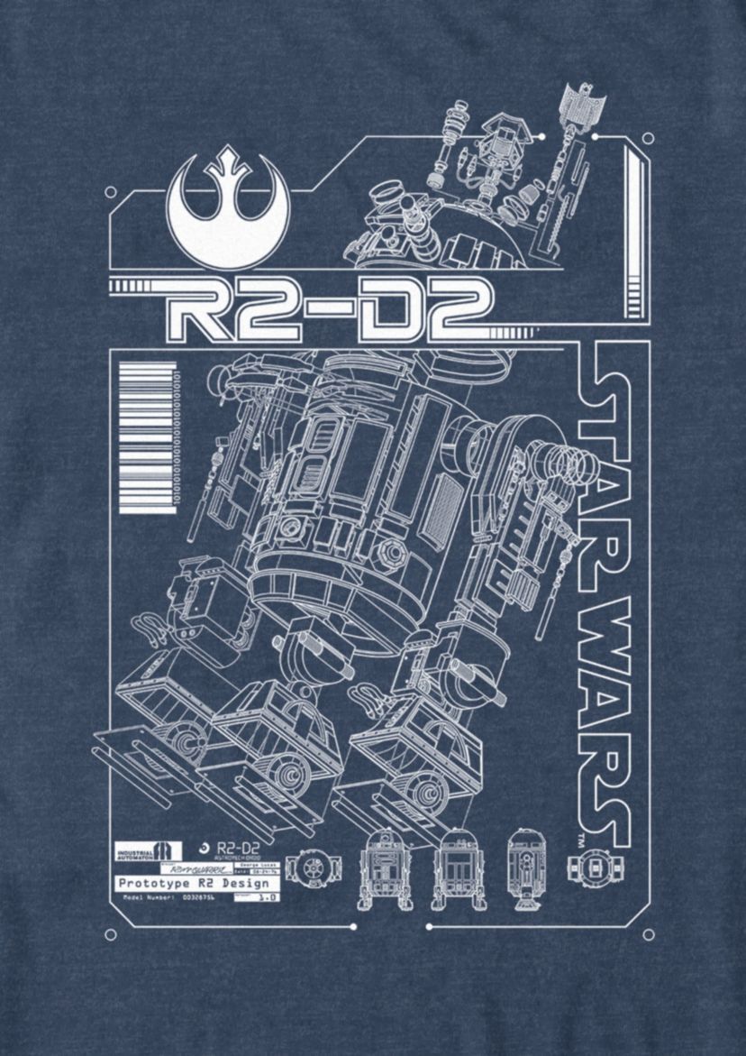 R2 Schematic Graphic T-Shirt