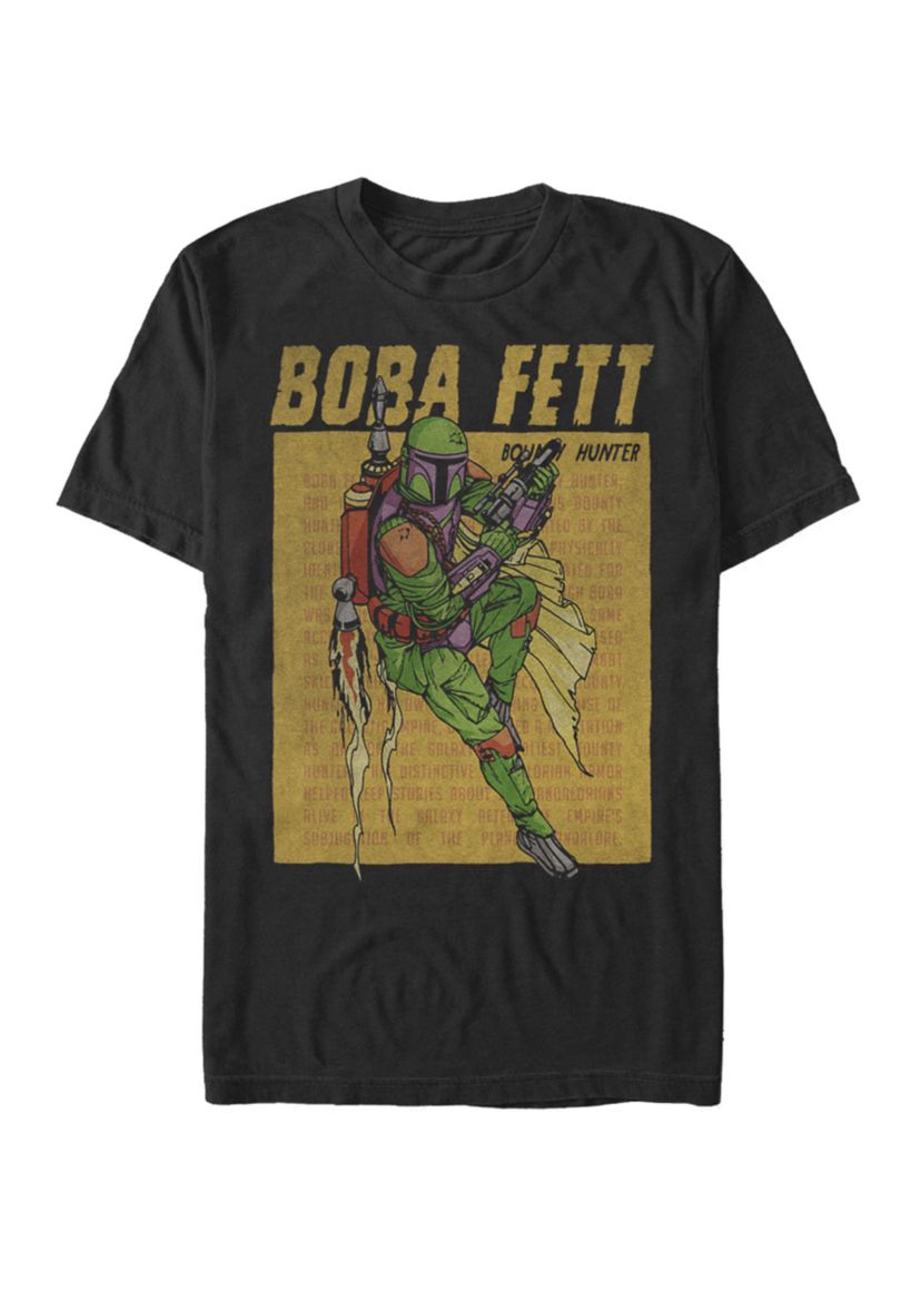 Jetpack Boba Short Sleeve Graphic T-Shirt