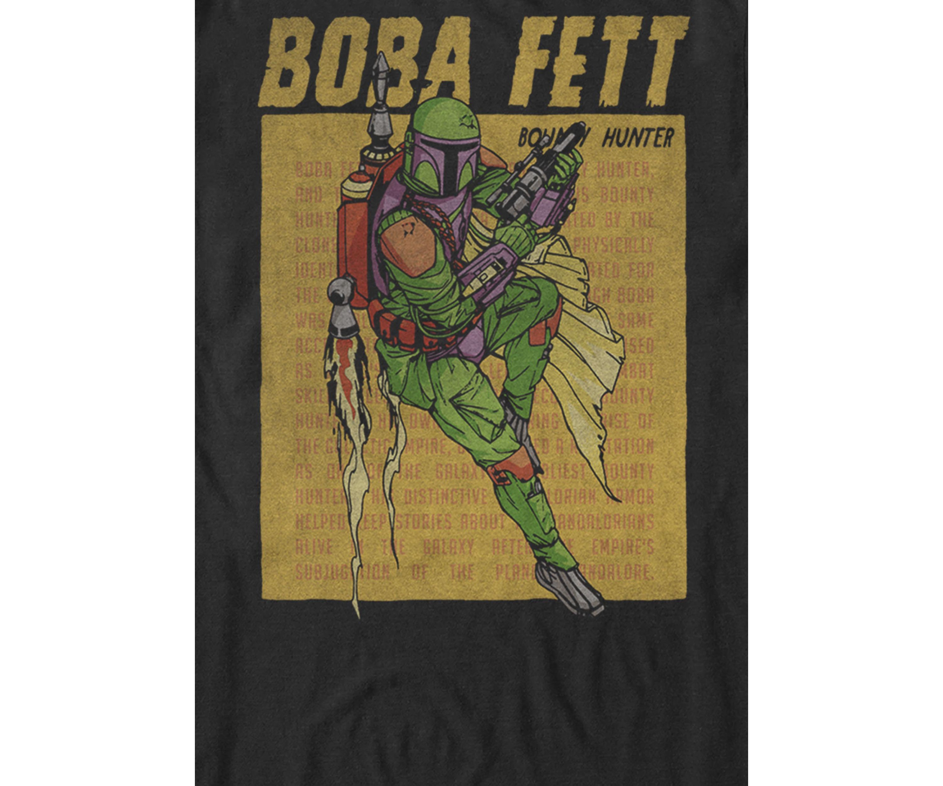Jetpack Boba Short Sleeve Graphic T-Shirt