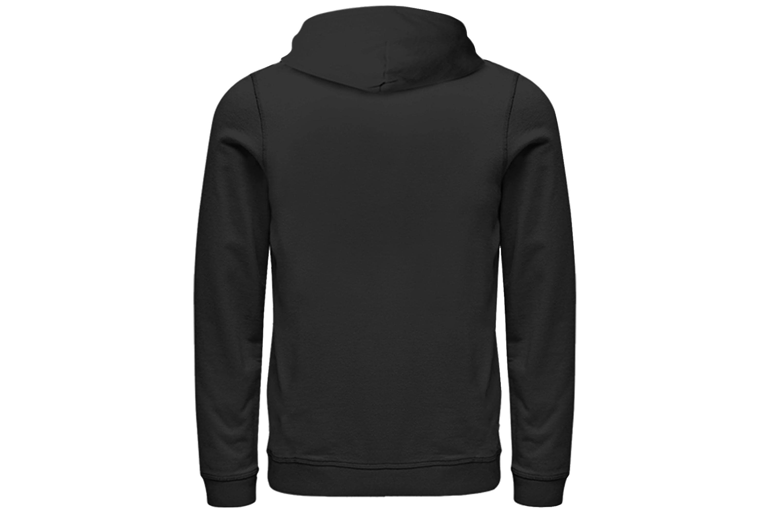 Trooper Skull Patch Graphic Fleece Hoodie