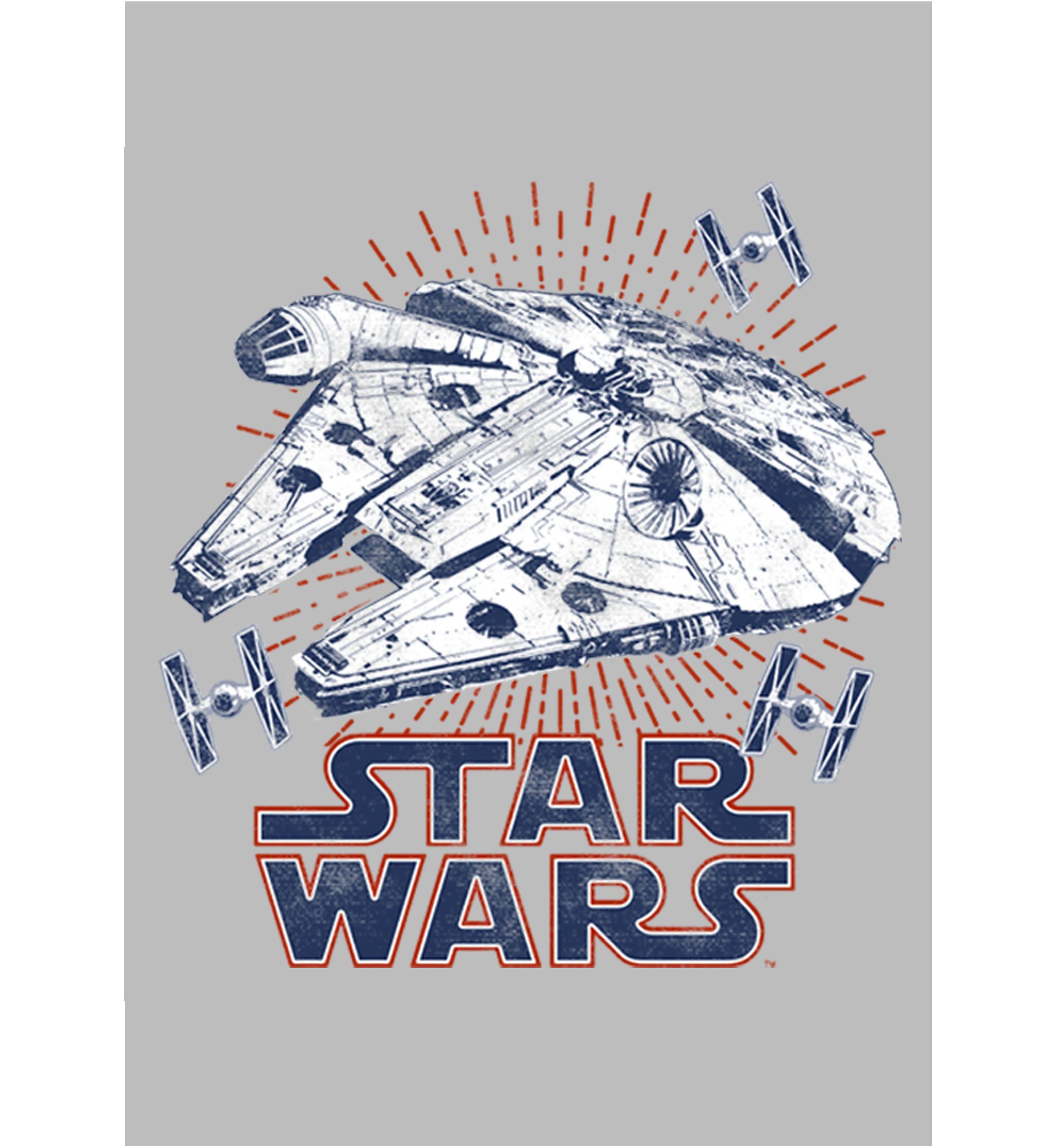 Falcon Rays Graphic T-Shirt