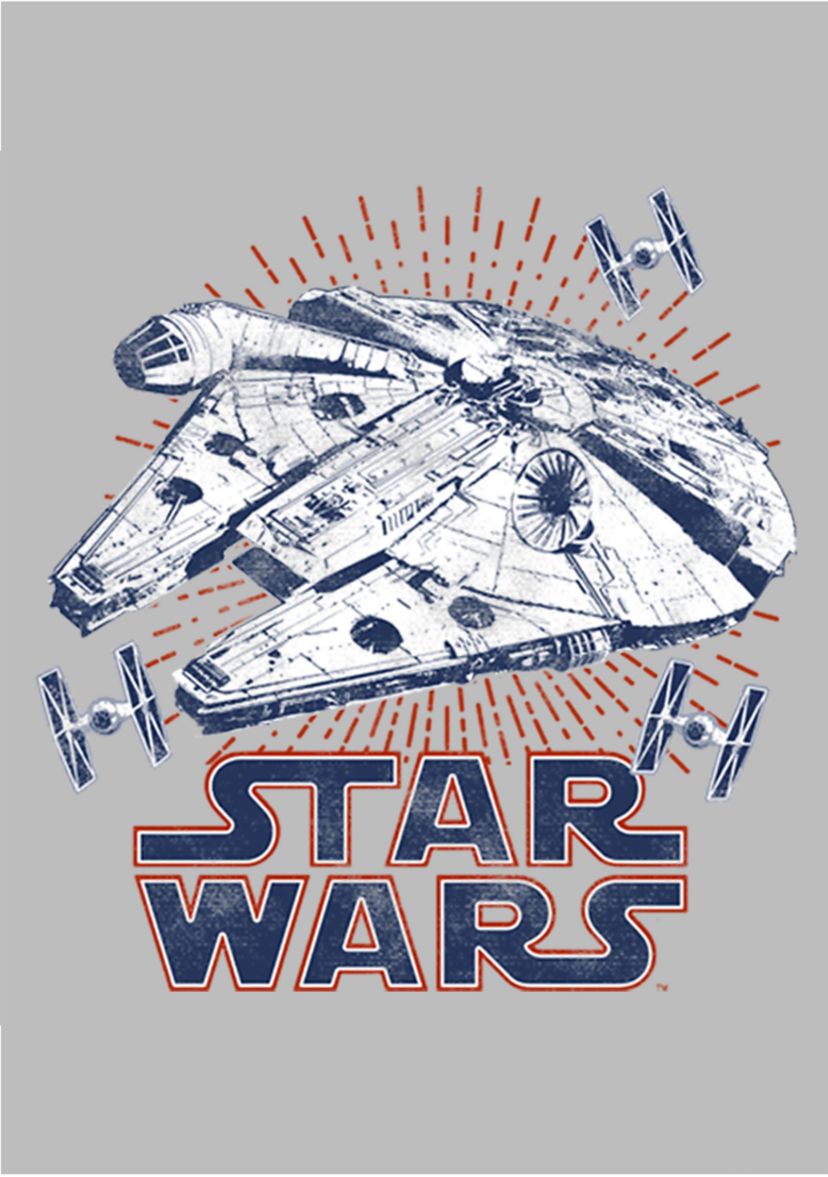 Falcon Rays Graphic T-Shirt