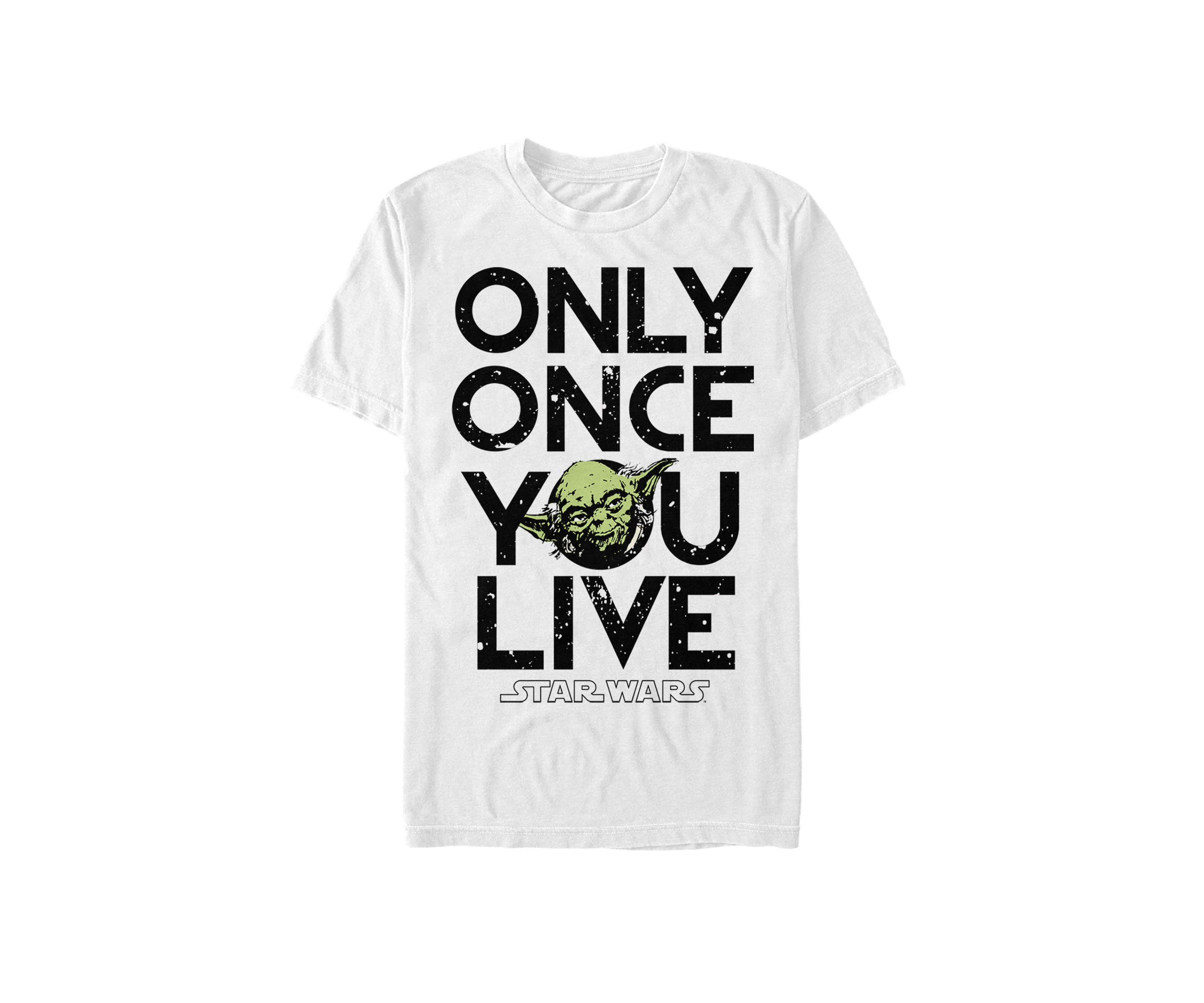 Yoda Lives Once Short-Sleeve T-Shirt