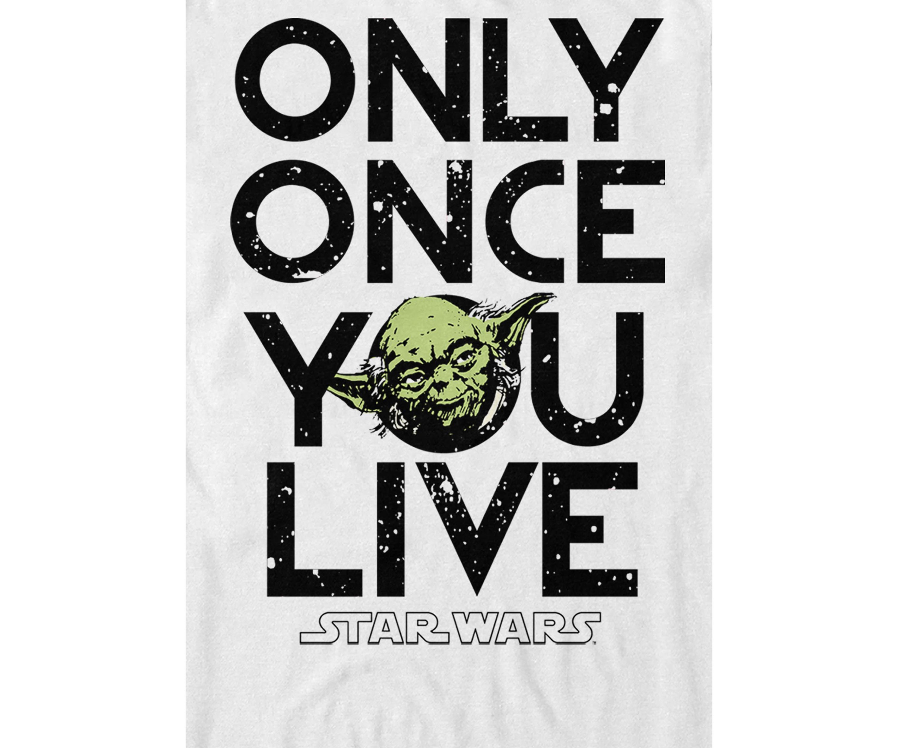Yoda Lives Once Short-Sleeve T-Shirt