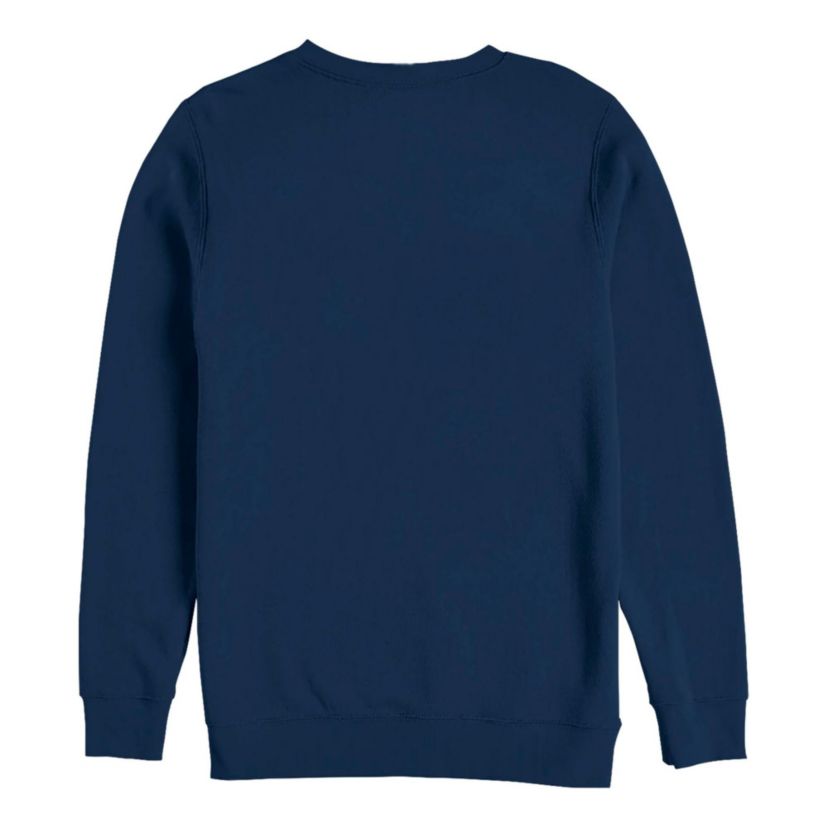 Kanji Poster Graphic Crew Fleece Sweatshirt