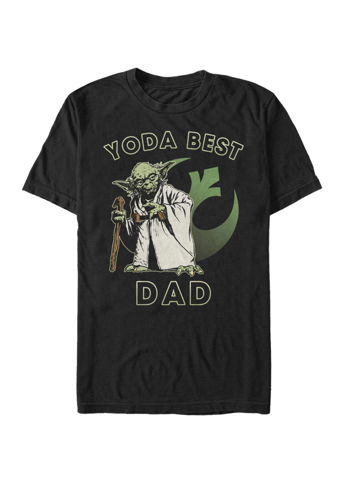 Big & Tall Yoda Best Dad Short Sleeve T-Shirt