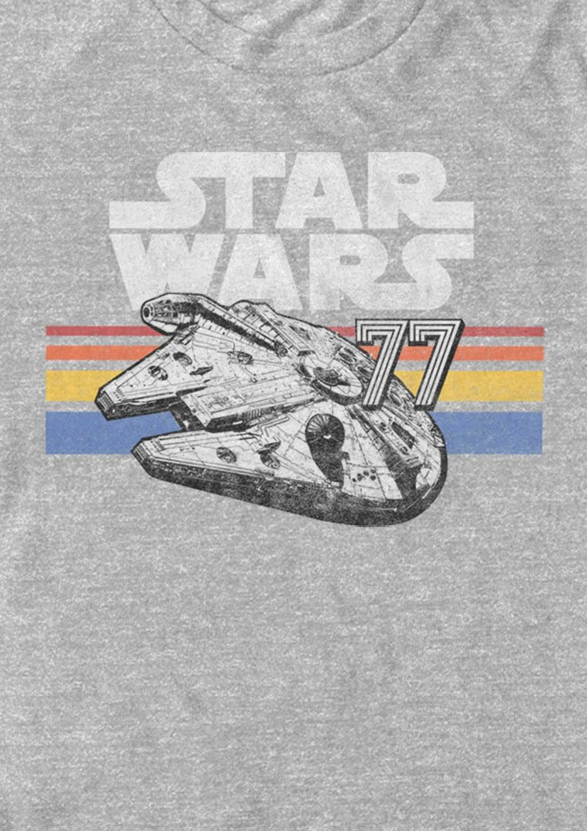 Vintage Falcon Stripes Graphic T-Shirt