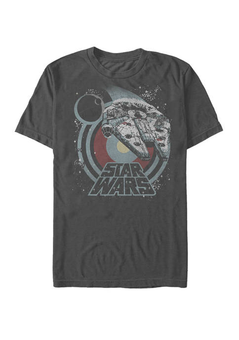 Star Wars® Death Star and Millennium Falcon Logo