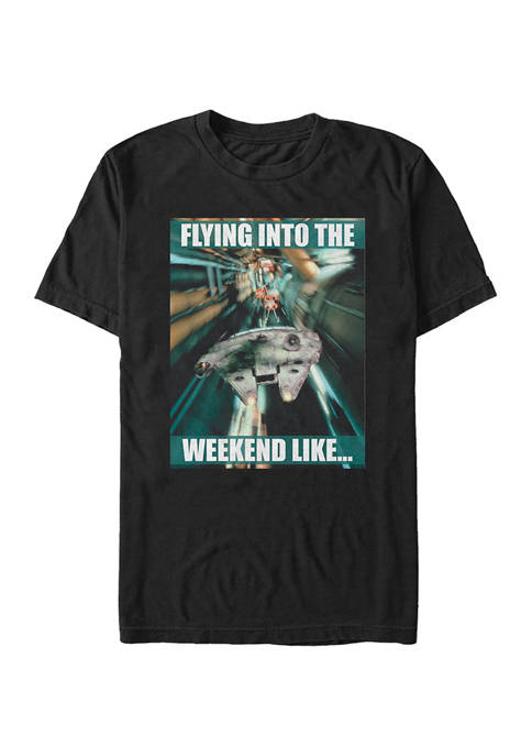 Star Wars® Flying Into The Weekend Short Sleeve