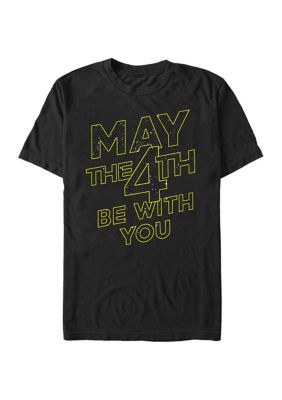 Star Wars May The 4th Be With You, Black, 3XL