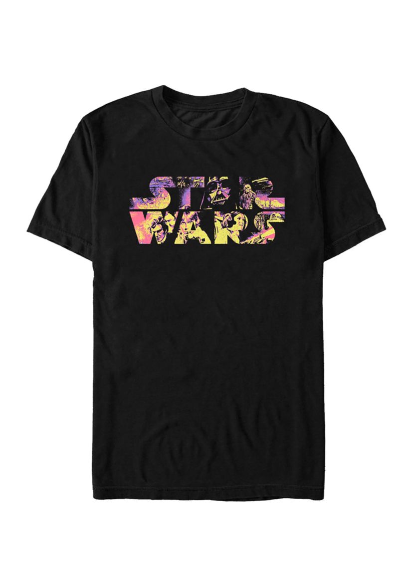 Logo Poster Colors Graphic T-Shirt