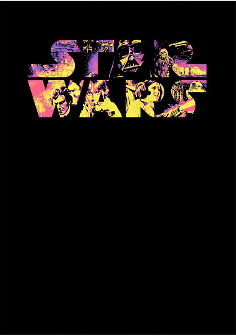 Logo Poster Colors Graphic T-Shirt