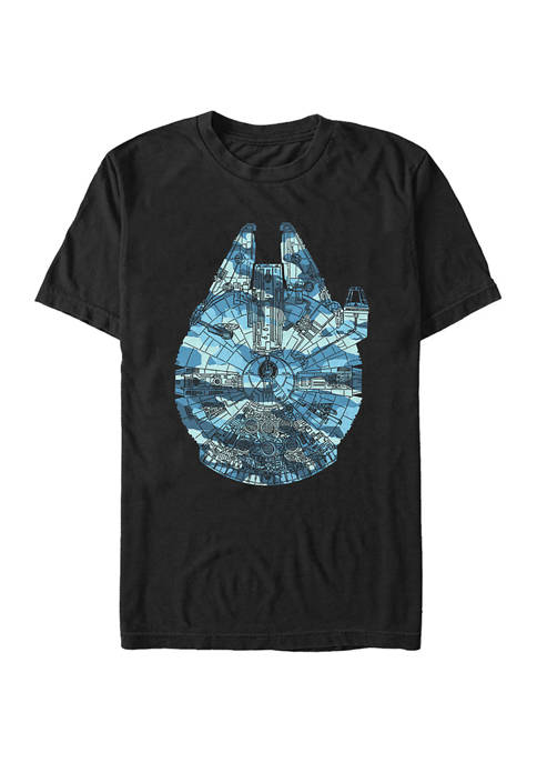 Star Wars® Camouflage Falcon Graphic T-Shirt