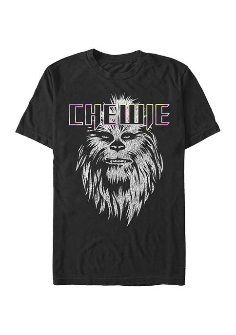 Star Wars® Chewie Face Short Sleeve Graphic T-Shirt