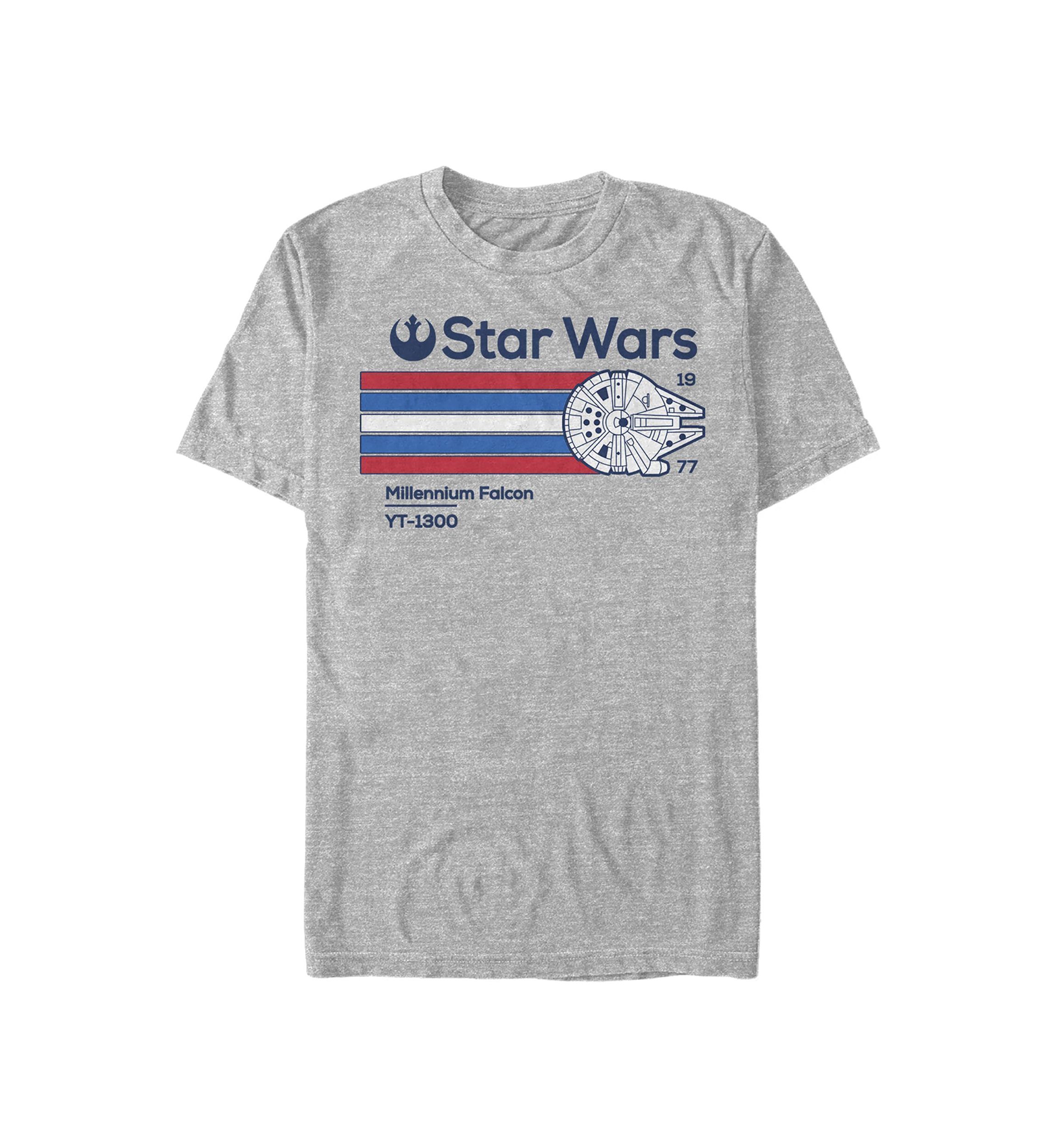 Big & Tall Millennium Falcon V2 Graphic T-Shirt