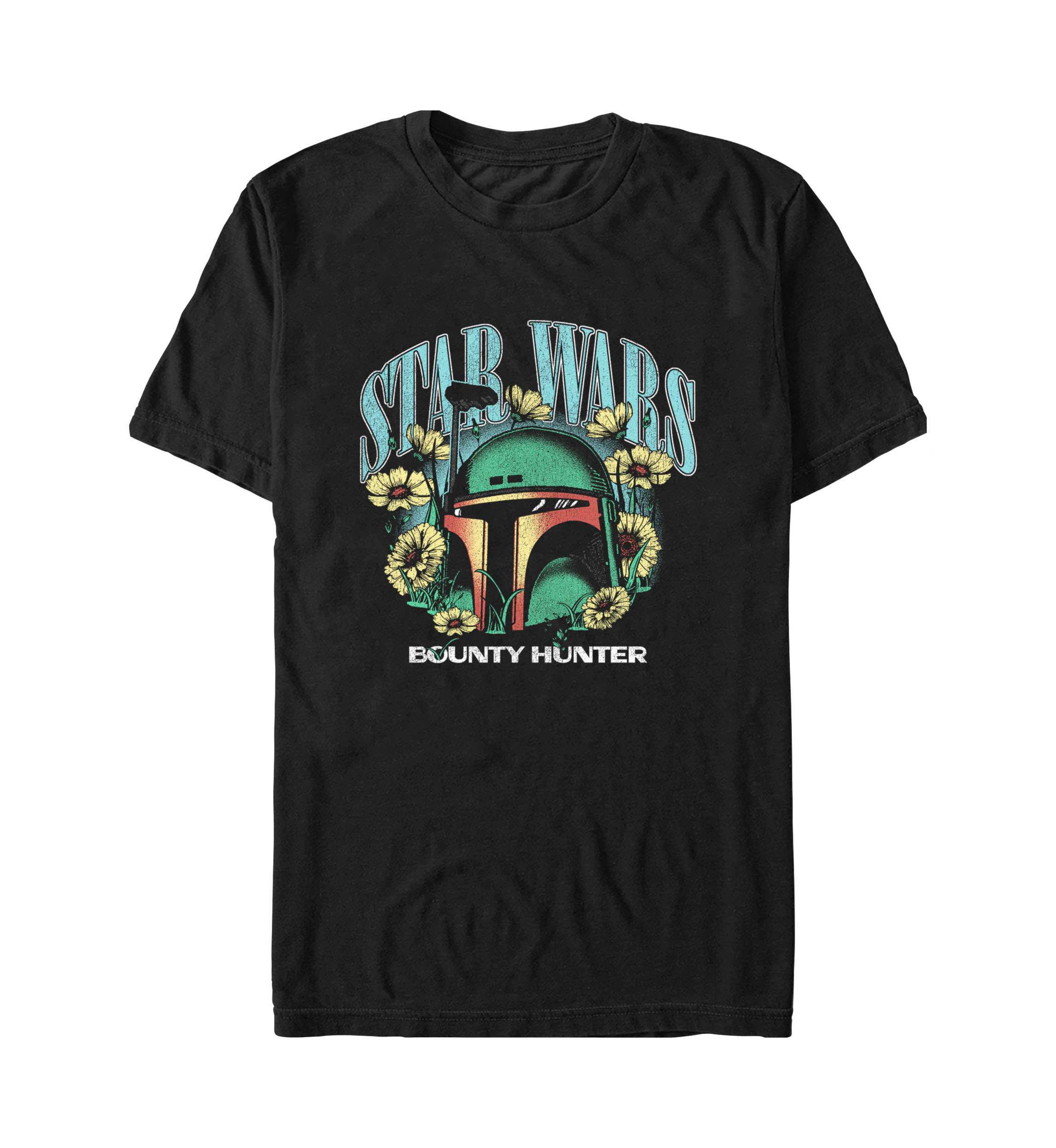 Boba Floral Graphic T-Shirt