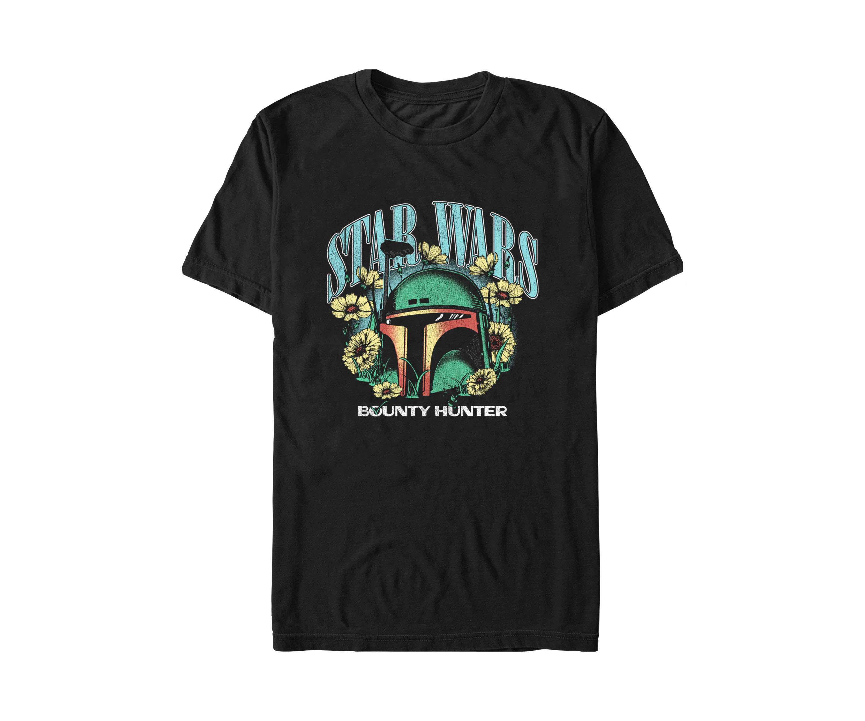 Boba Floral Graphic T-Shirt