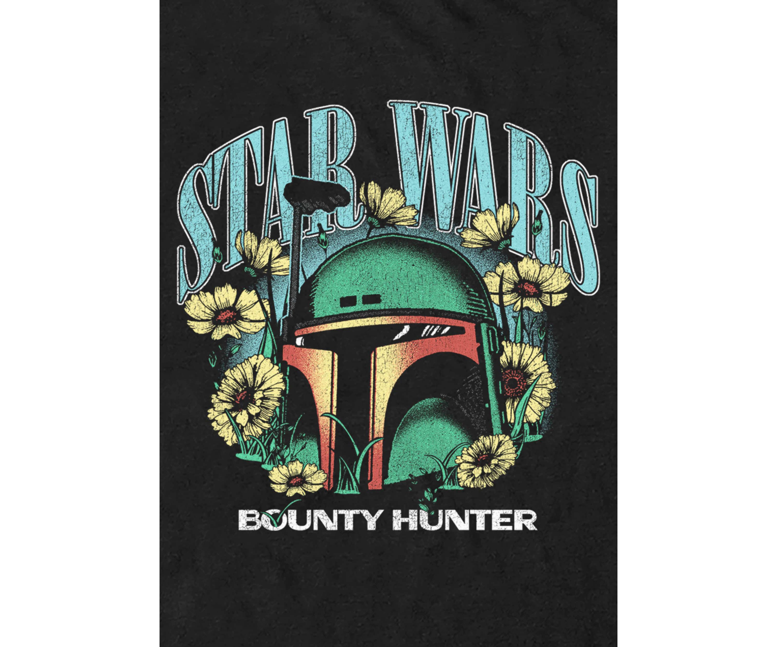 Boba Floral Graphic T-Shirt