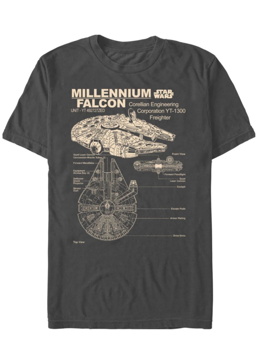 Corellian Freighter Graphic T-Shirt