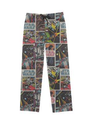 Star Wars Men's Comic Lounge Pants, Small