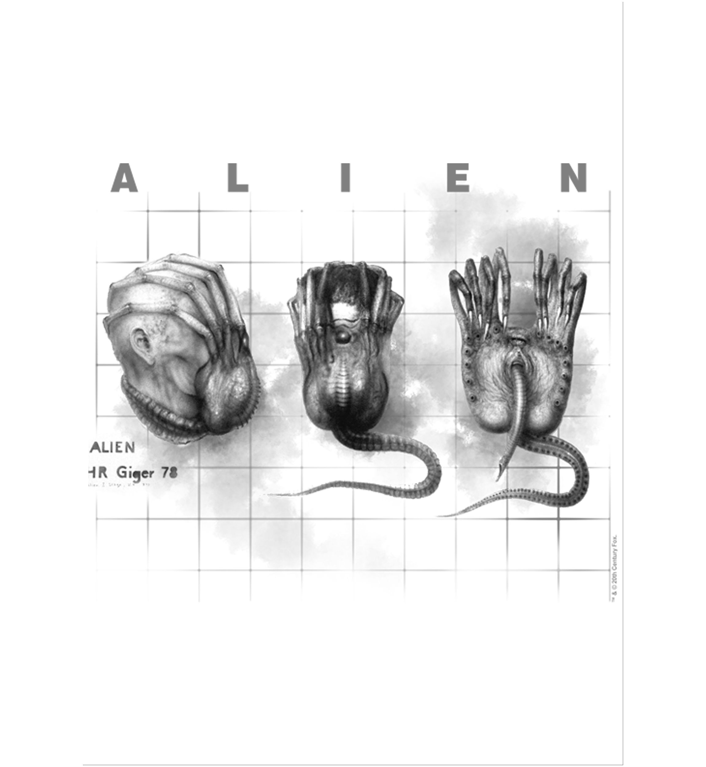 Facehugger Concept Graphic T-Shirt