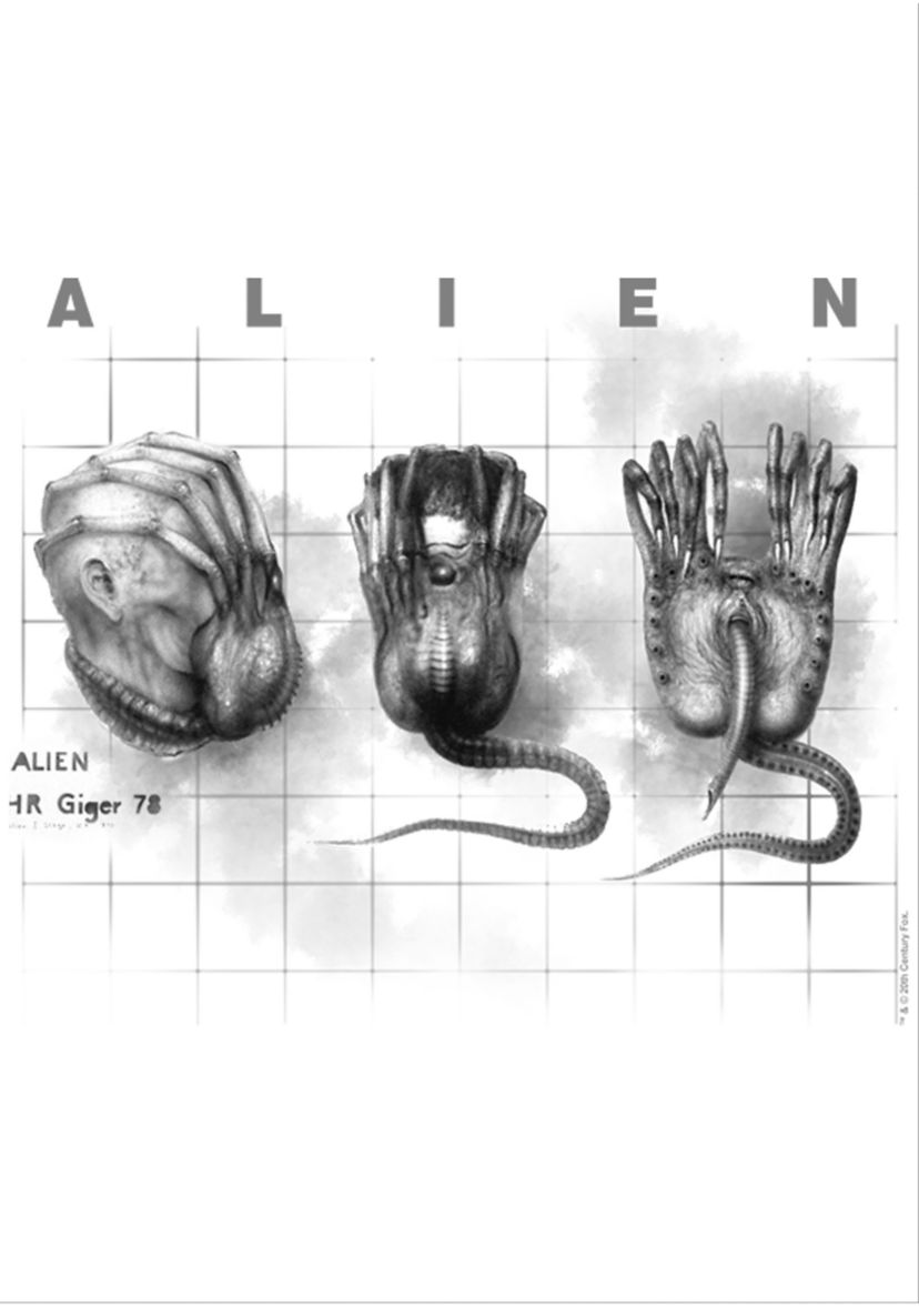 Facehugger Concept Graphic T-Shirt