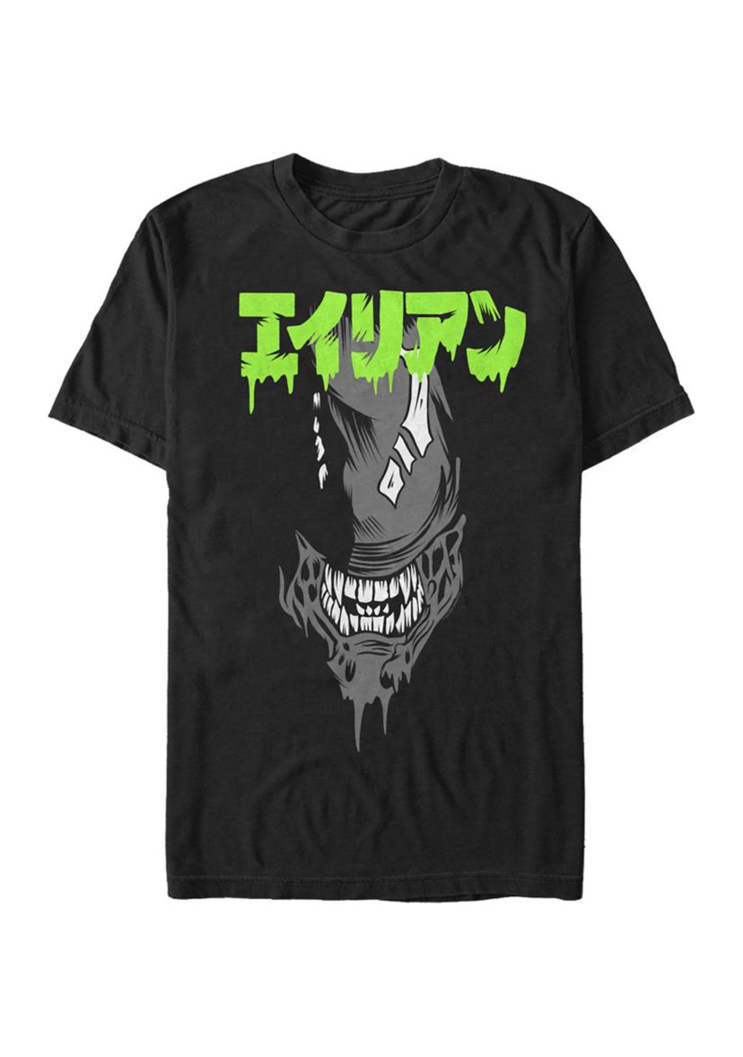 Big Face Kanji Graphic T-Shirt