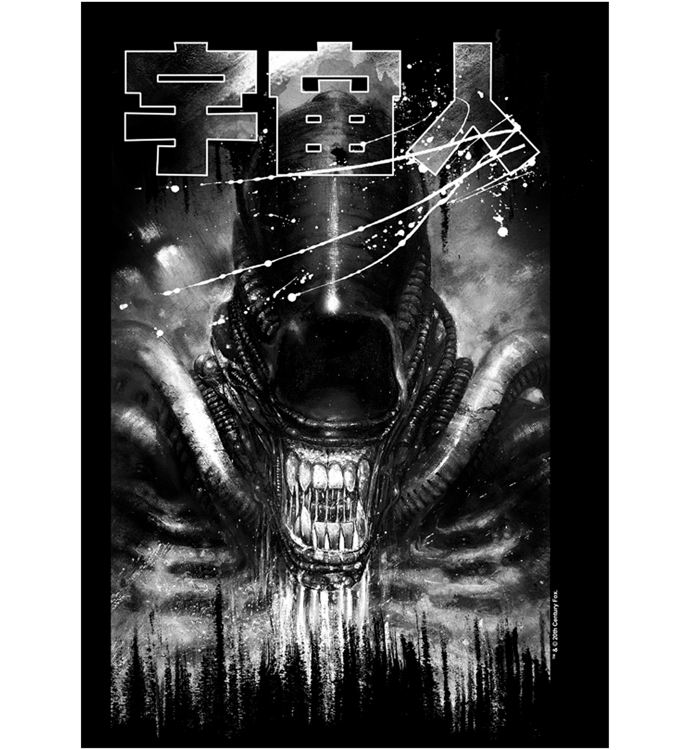 Splatter Graphic T-Shirt