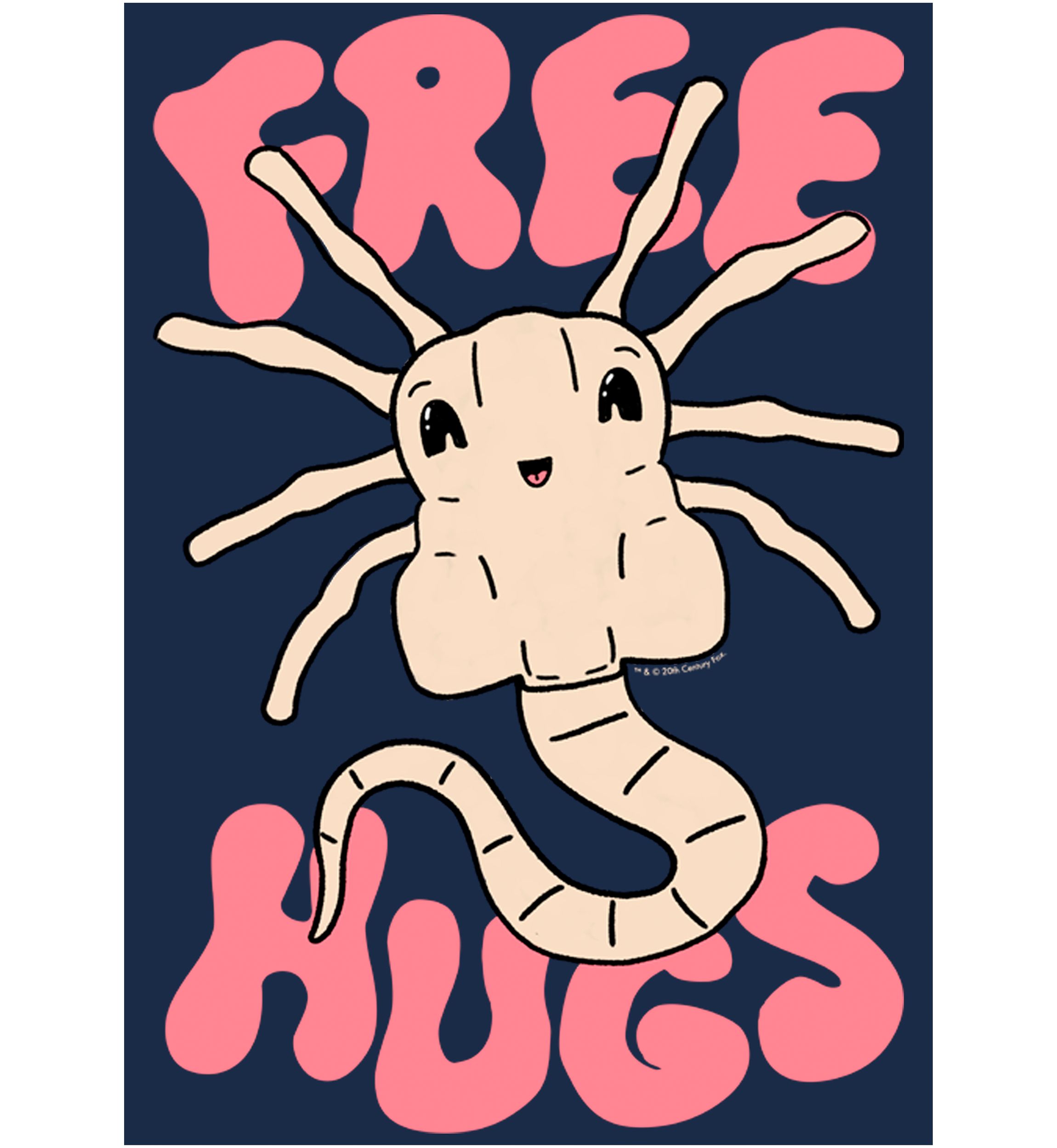  Free Huggers Graphic T-Shirt