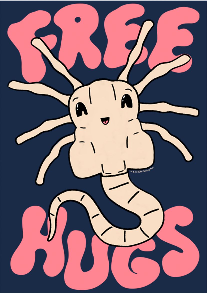  Free Huggers Graphic T-Shirt