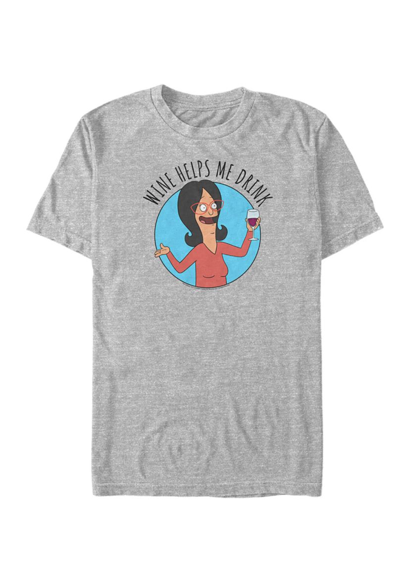 Wine Helps Graphic  T-Shirt