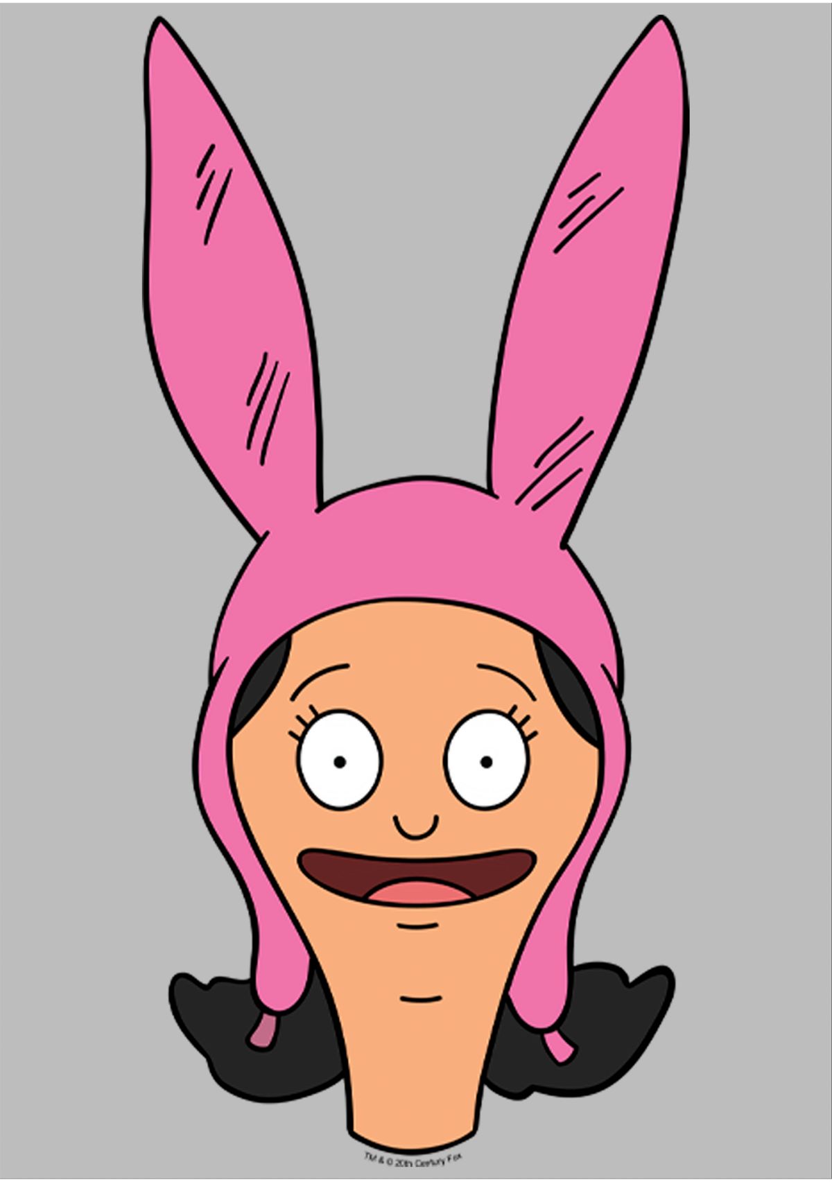 Bob's Burgers Louise Big Face Happy TShirt Belk
