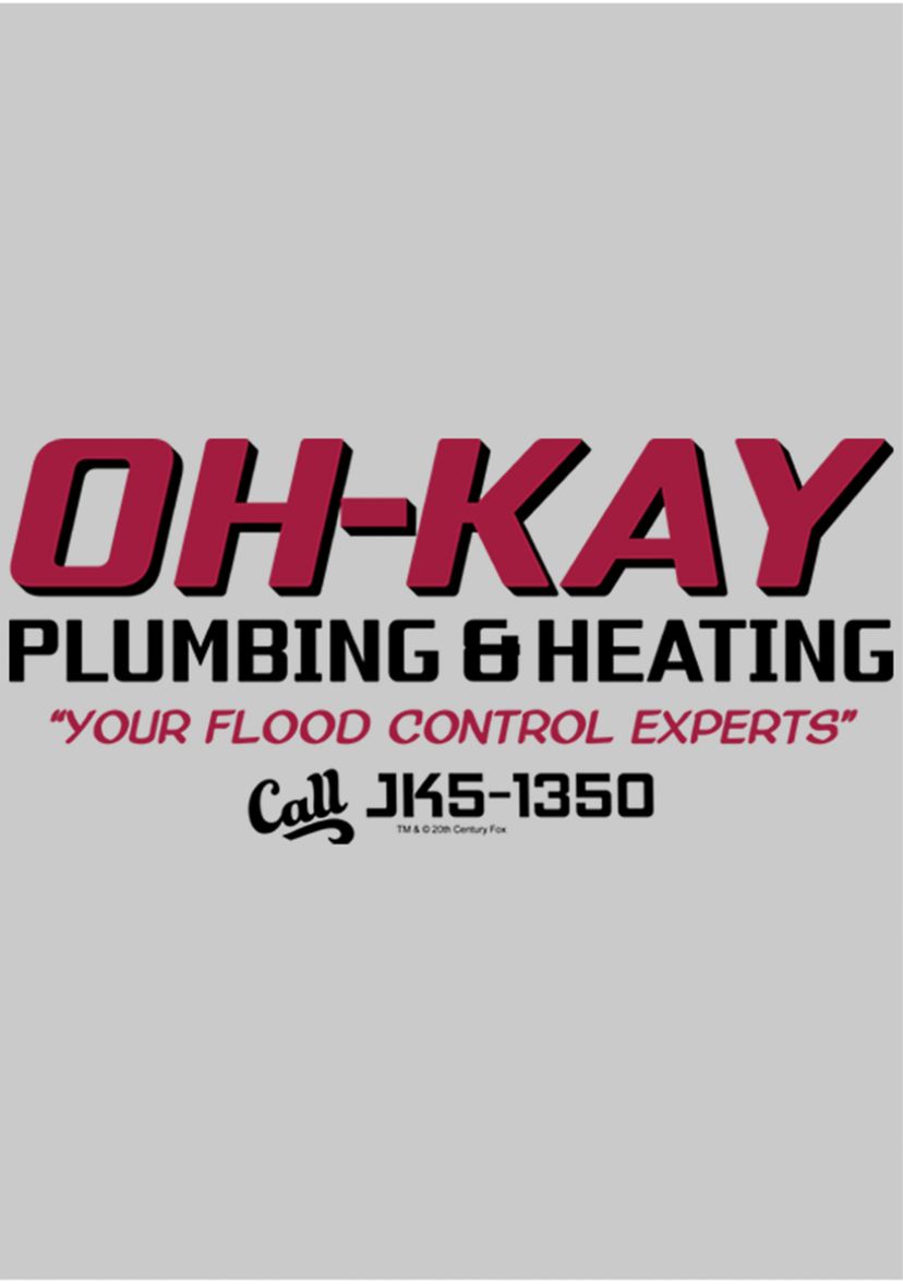 Home Alone OH-KAY Plumbing Crew Fleece Graphic Sweatshirt