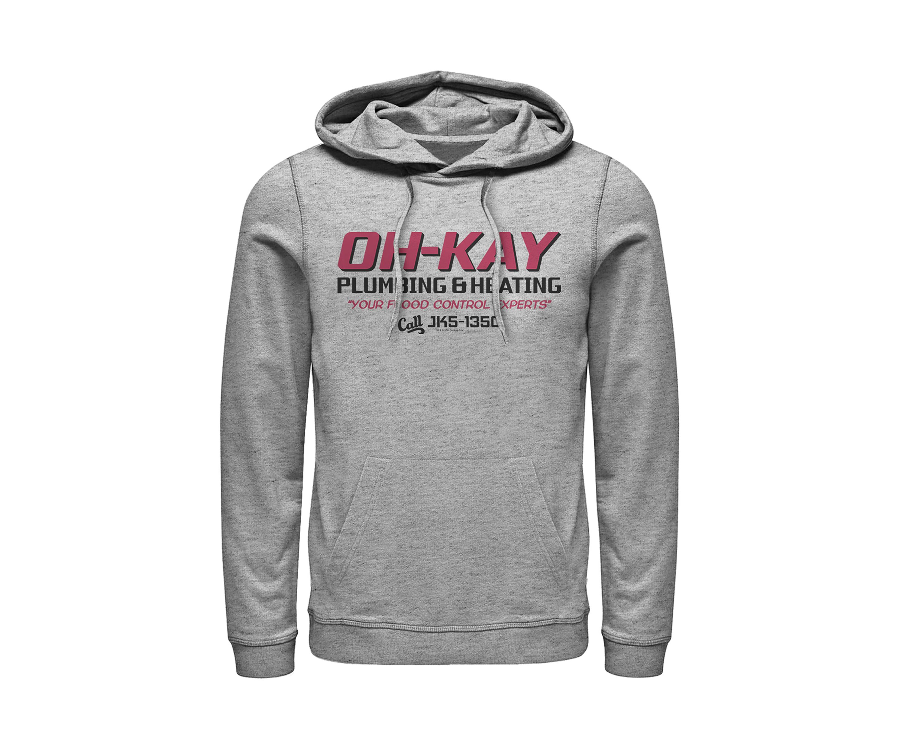 Home Alone OH-KAY Plumbing Graphic Fleece Hoodie