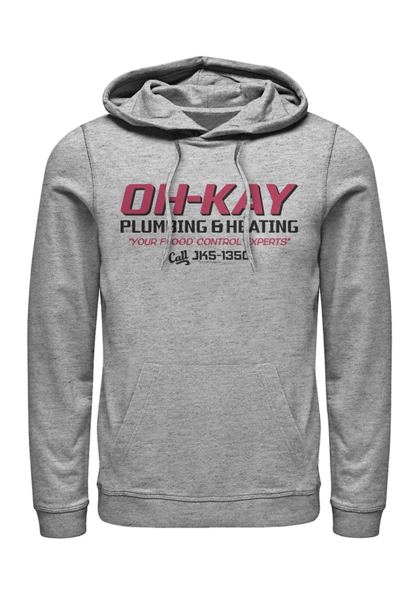 Home Alone OH-KAY Plumbing Graphic Fleece Hoodie