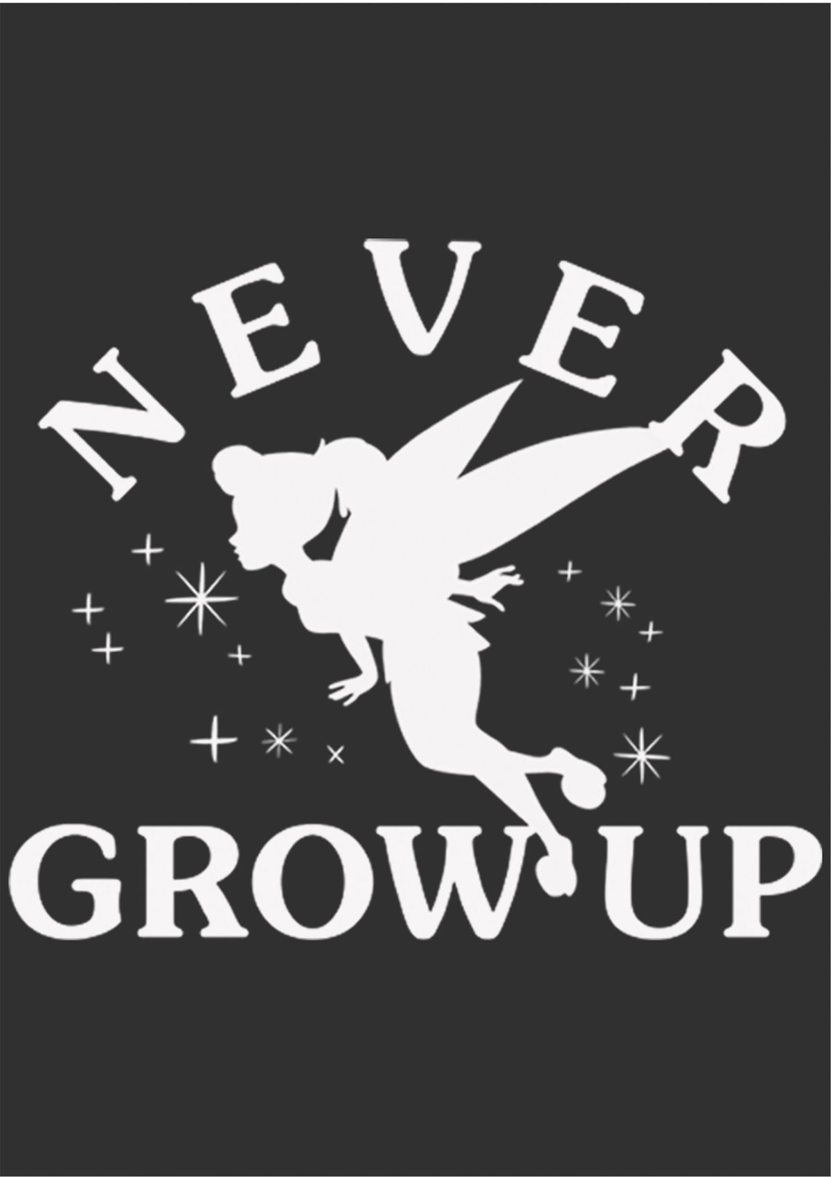 Tinkerbell Grown UP Crew Fleece Sweatshirt