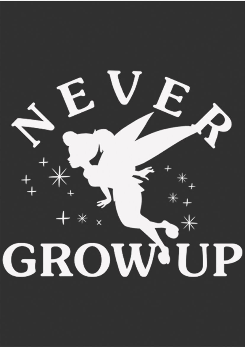 Tinkerbell Grown UP Crew Fleece Sweatshirt