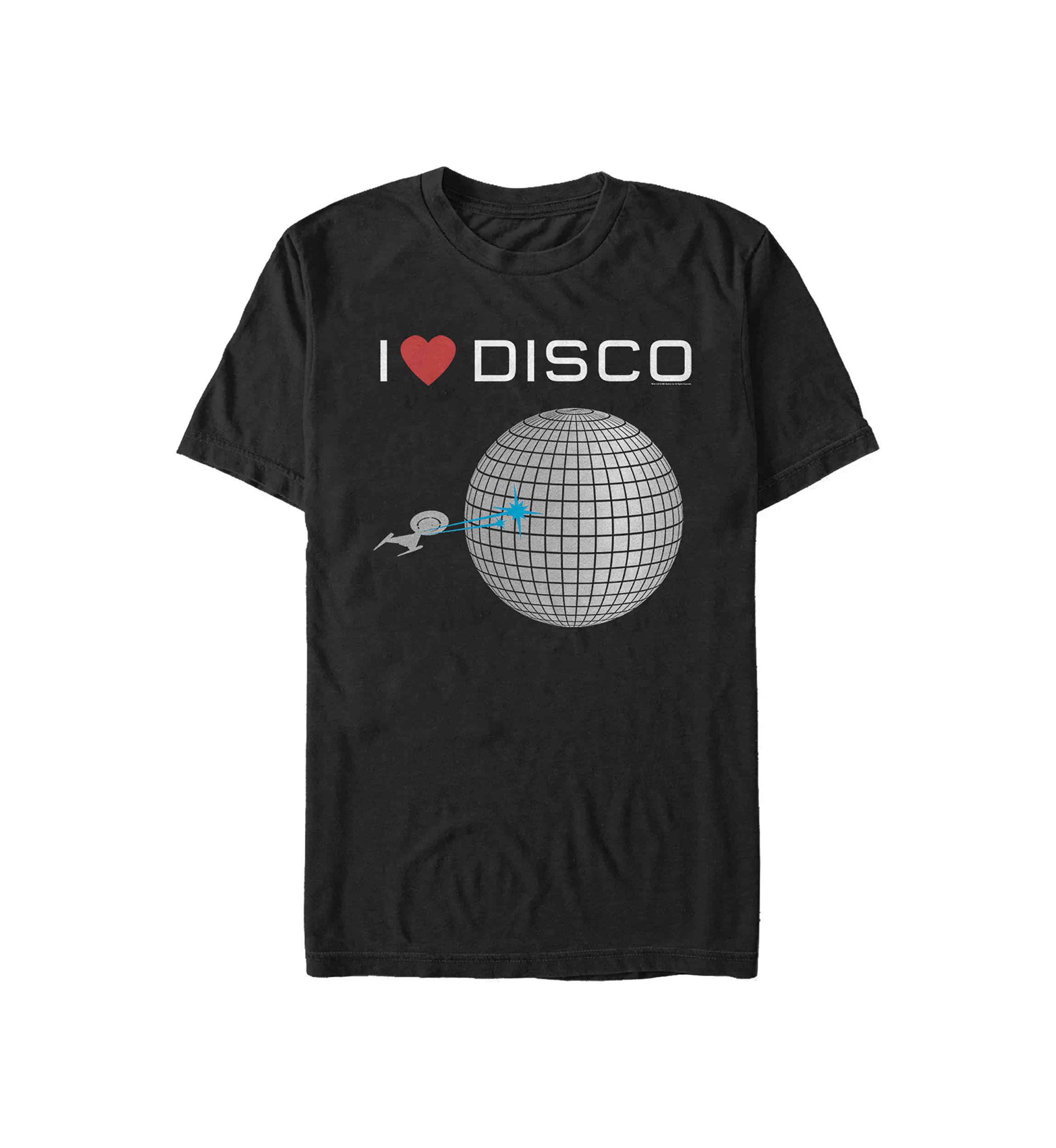 Heart Disco Graphic T-Shirt