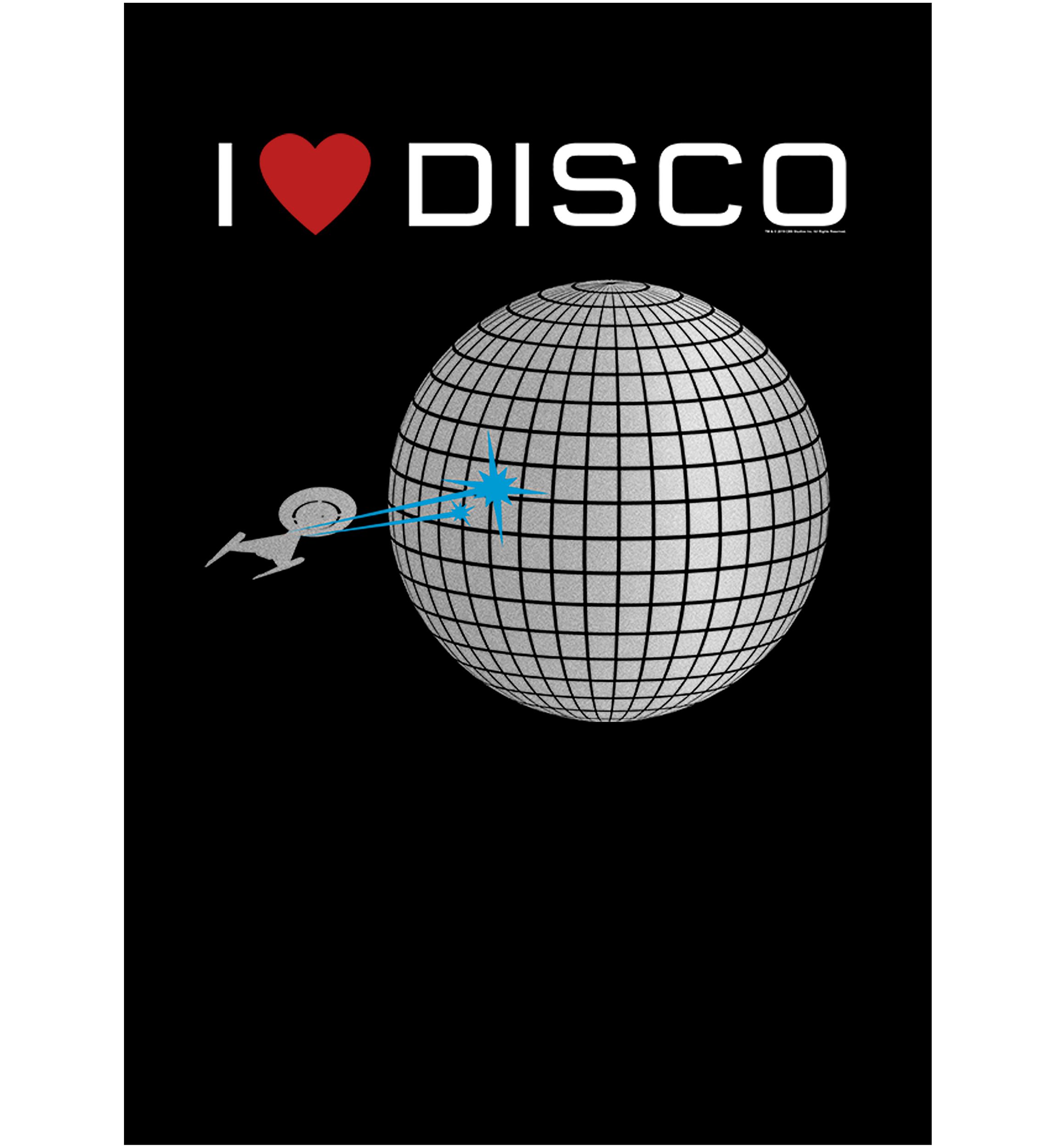 Heart Disco Graphic T-Shirt