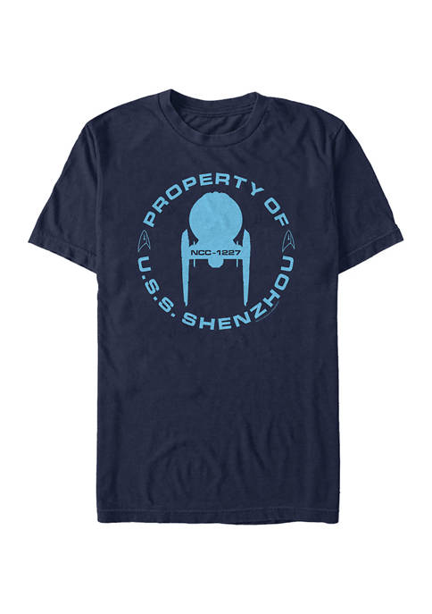 STAR TREK Property Of USS Shenzhou Graphic T-Shirt