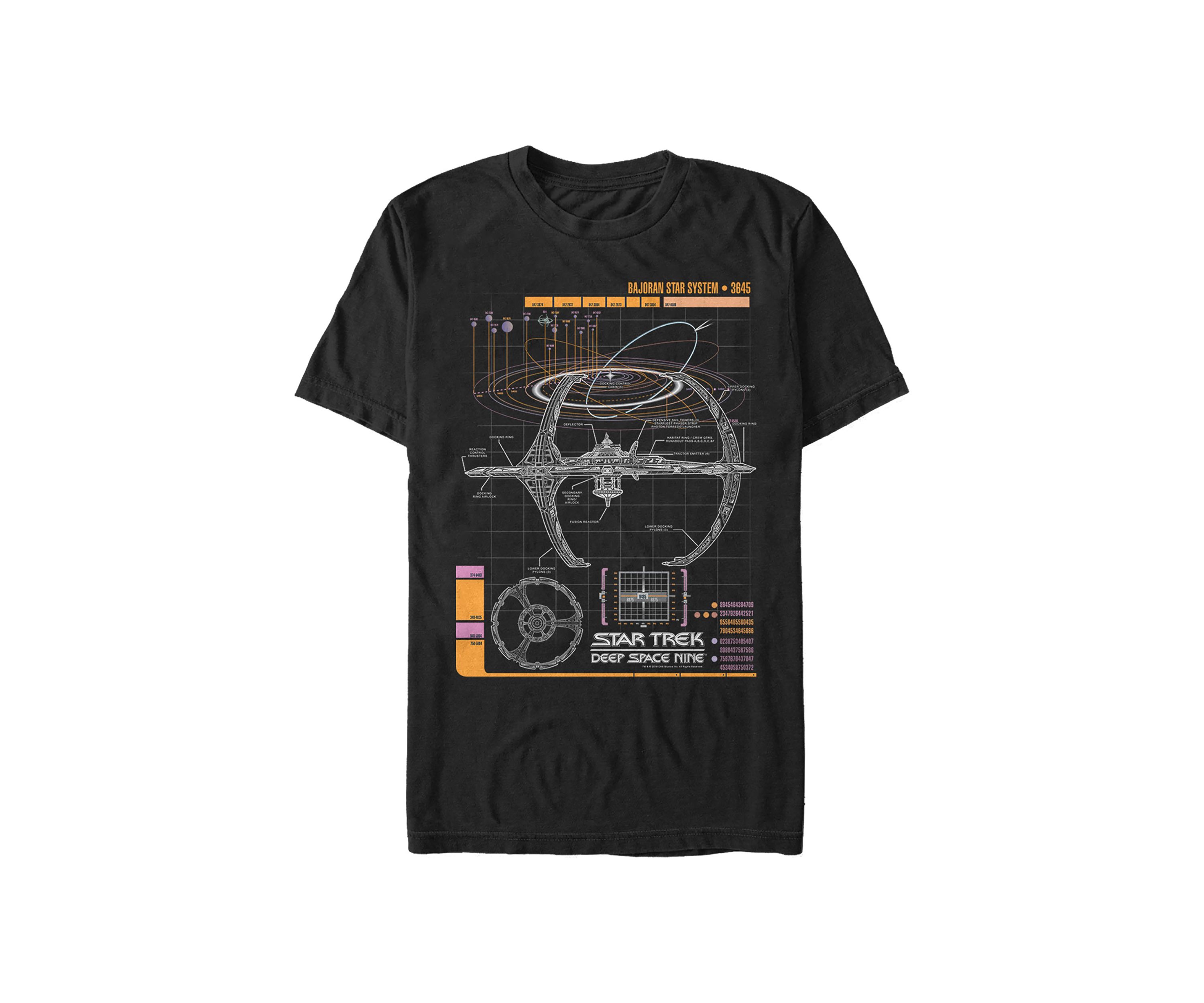 Nine Schematic Graphic T-Shirt
