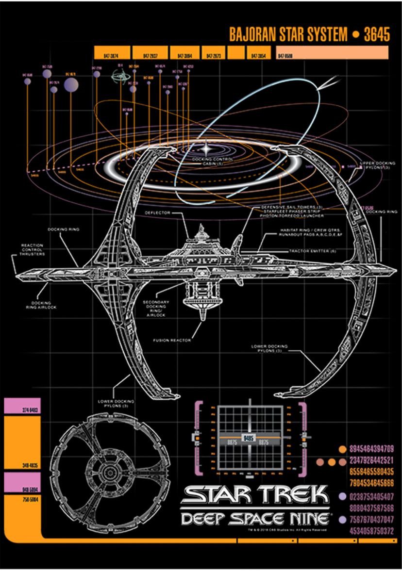 Nine Schematic Graphic T-Shirt