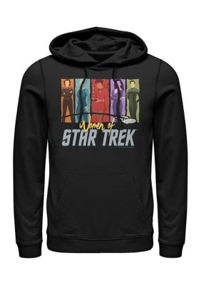 Star Trek Women of Trek Graphic Hoodie, Black, Large -  0193478507345