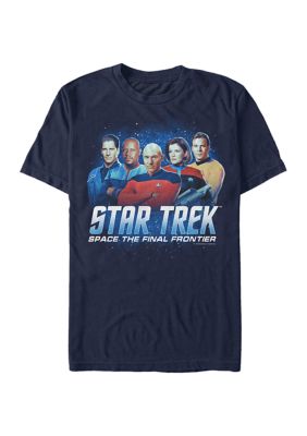 Star Trek Men's Captains of Space Graphic T-Shirt -  3203739TKMF001110001004